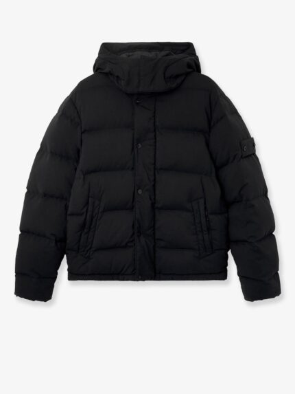 Stone Island Stretch Wool Blend Down Jacket