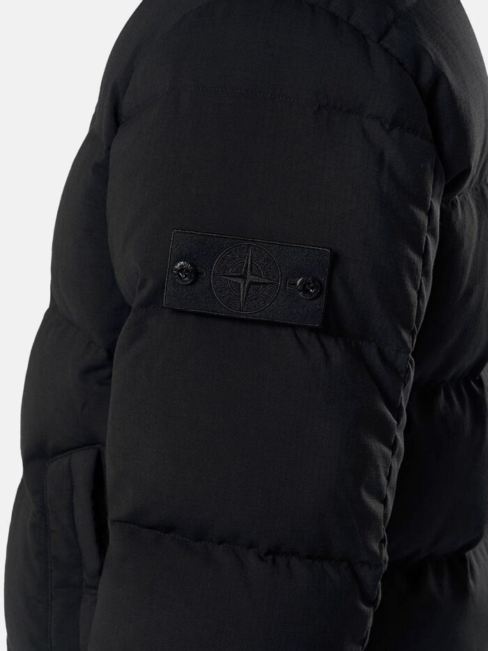 Stone Island Stretch Wool Blend Down Jacket
