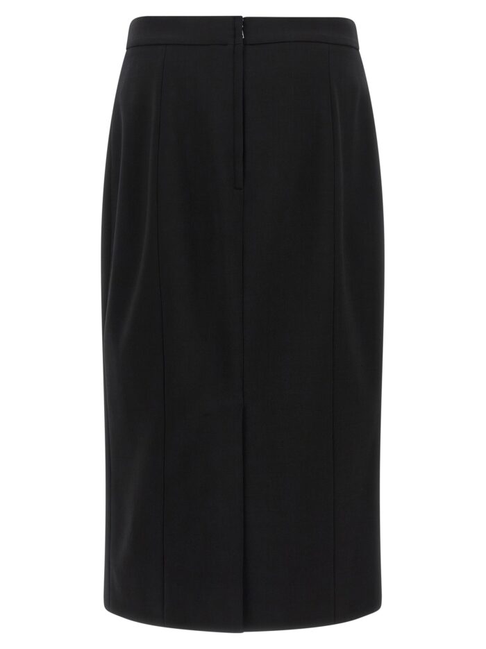 Dolce & Gabbana Stretch Wool Skirt