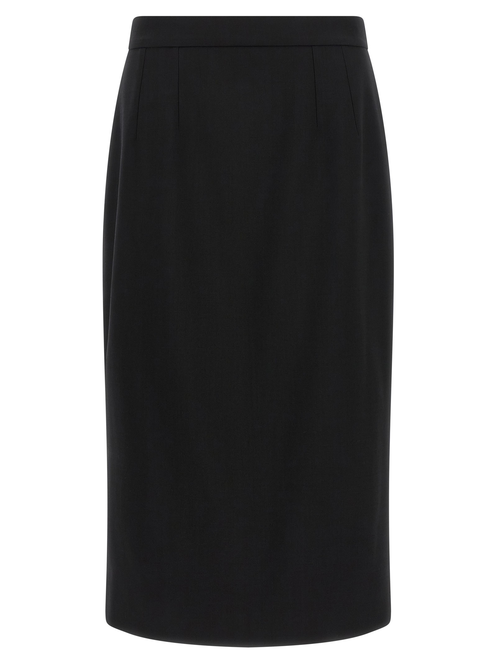 Dolce & Gabbana Stretch Wool Skirt