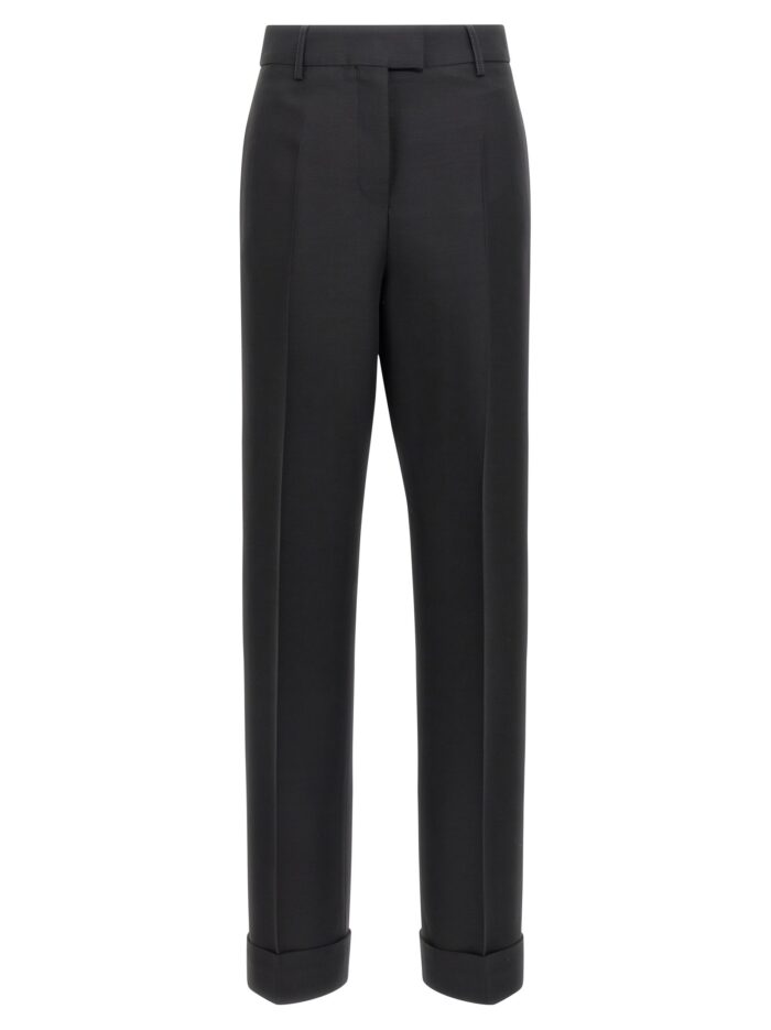 ferragamo stretched pleated trousers Ferragamo Stretched Pleated Trousers