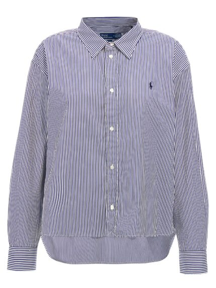Polo Ralph Lauren Striped And Logo Shirt