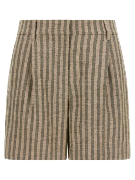 Brunello Cucinelli Striped Bermuda Shorts
