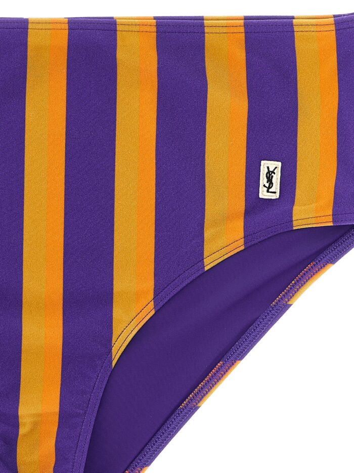 Saint Laurent Striped Bikini Briefs