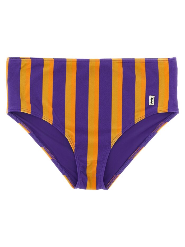 saint laurent striped bikini briefs Saint Laurent Striped Bikini Briefs