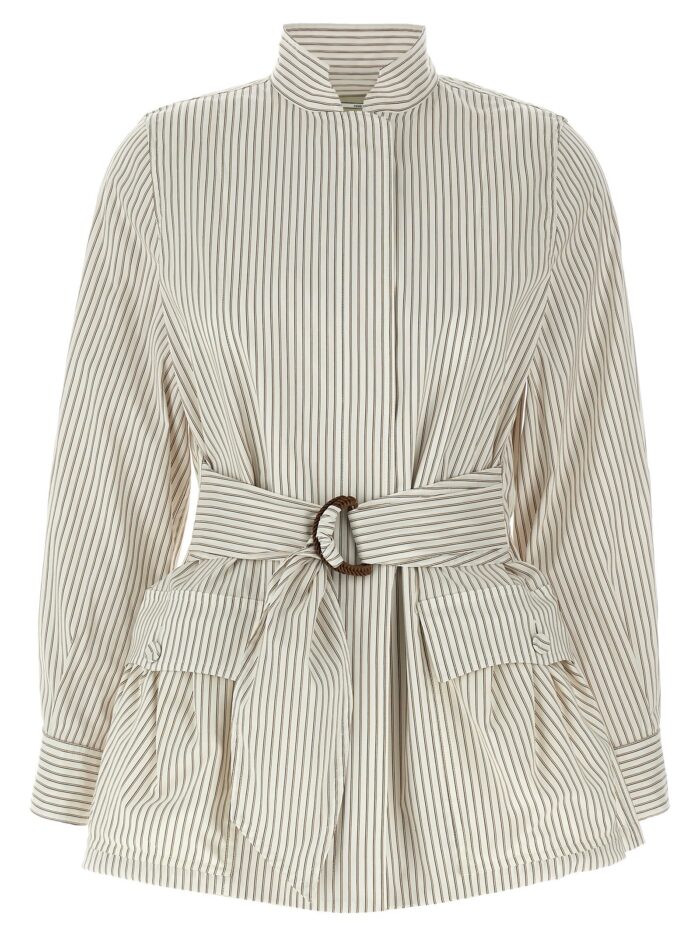 fendi striped blouson Fendi Striped Blouson