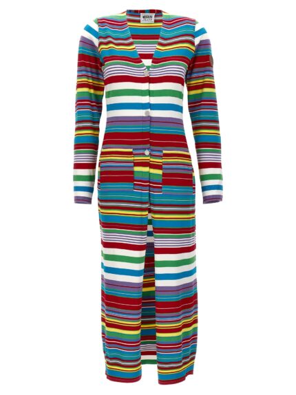 MO5CH1NO JEANS Striped Cardigan