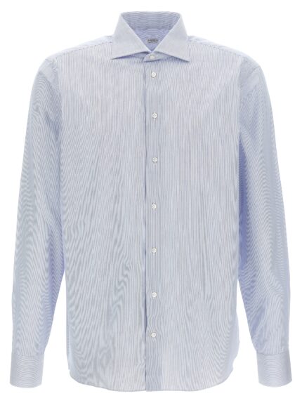 BORRIELLO Striped Cotton Shirt