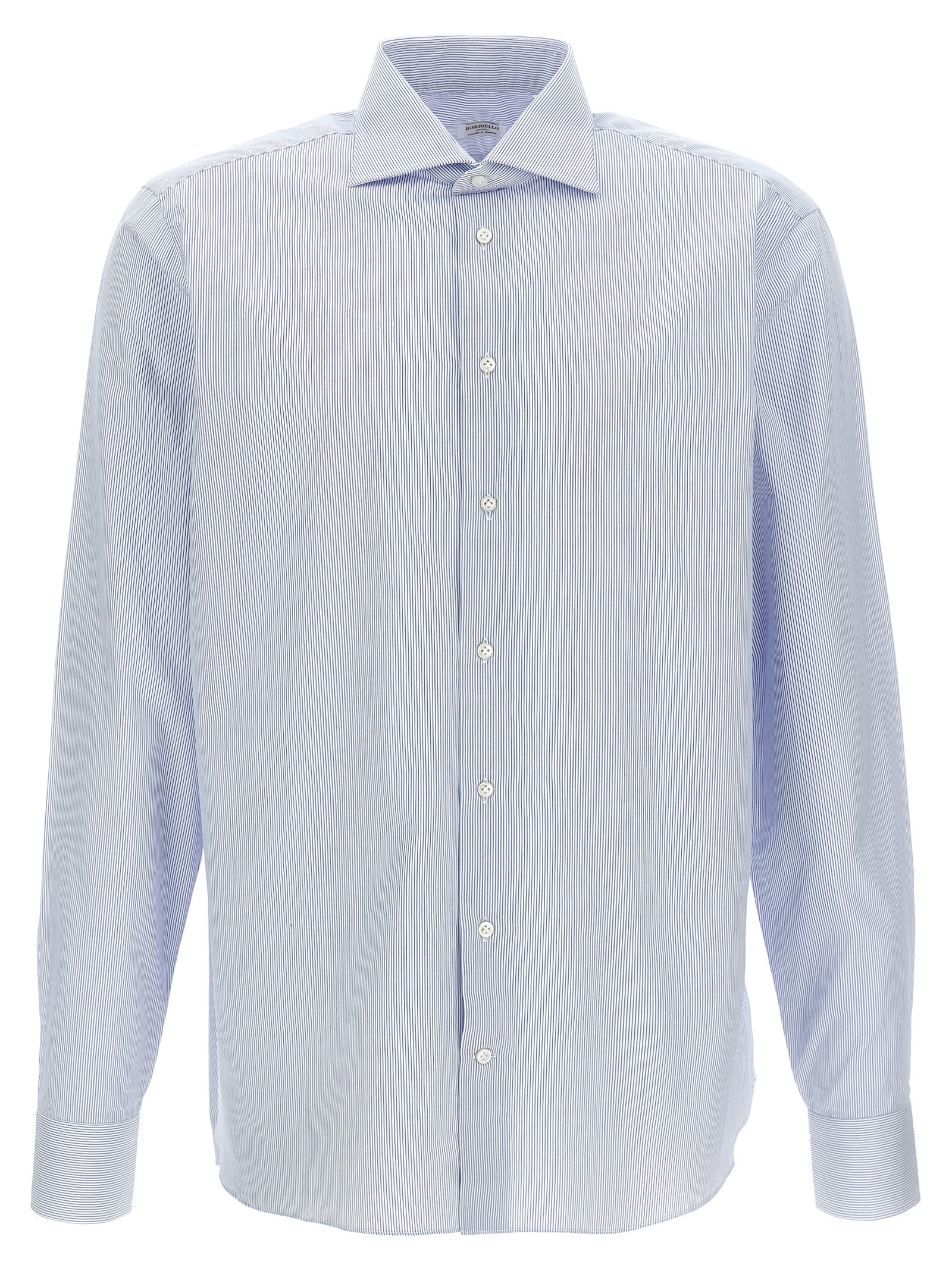 BORRIELLO Striped Cotton Shirt