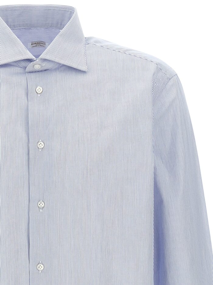 BORRIELLO Striped Cotton Shirt