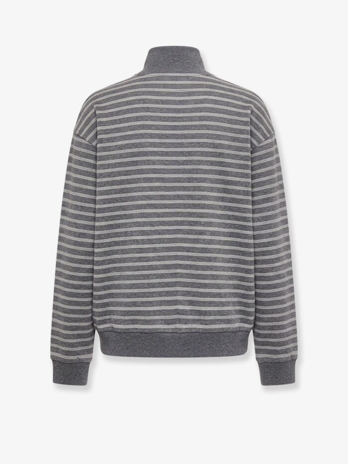 Miu Miu Striped Cotton Sweatshirt