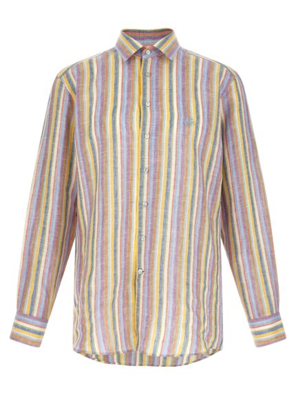 Etro Striped Linen Shirt
