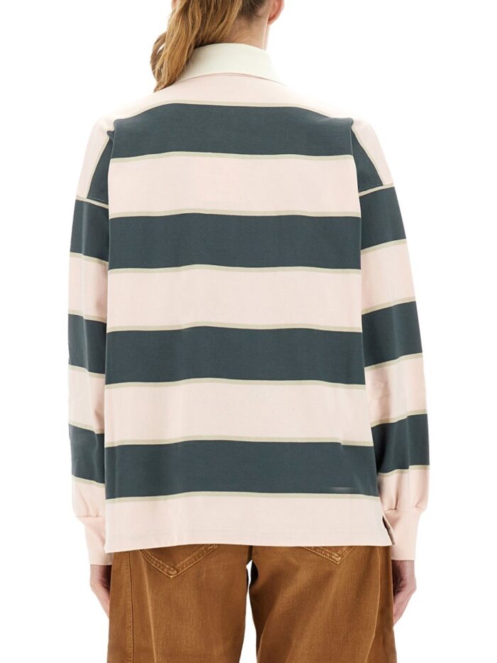 Autry Striped Polo.