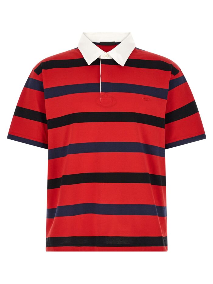 PRADA Striped Polo Shirt