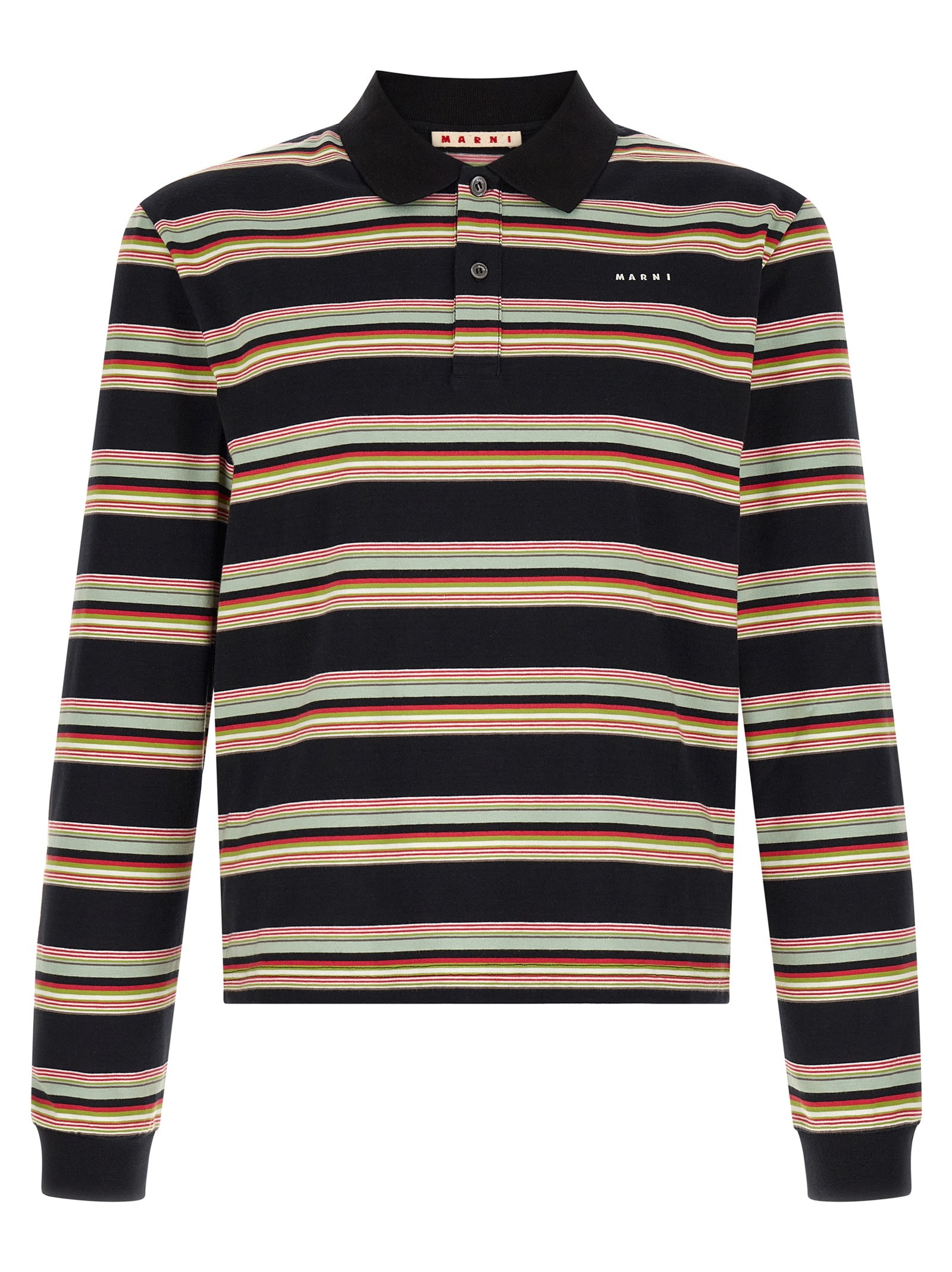 Marni Striped Polo Shirt