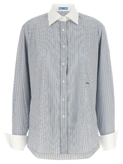 PRADA Striped Poplin Shirt