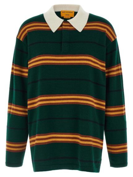 GUEST IN RESIDENCE 'Striped Rugby' Polo Shirt