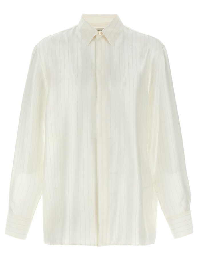 saint laurent striped shirt Saint Laurent Striped Shirt