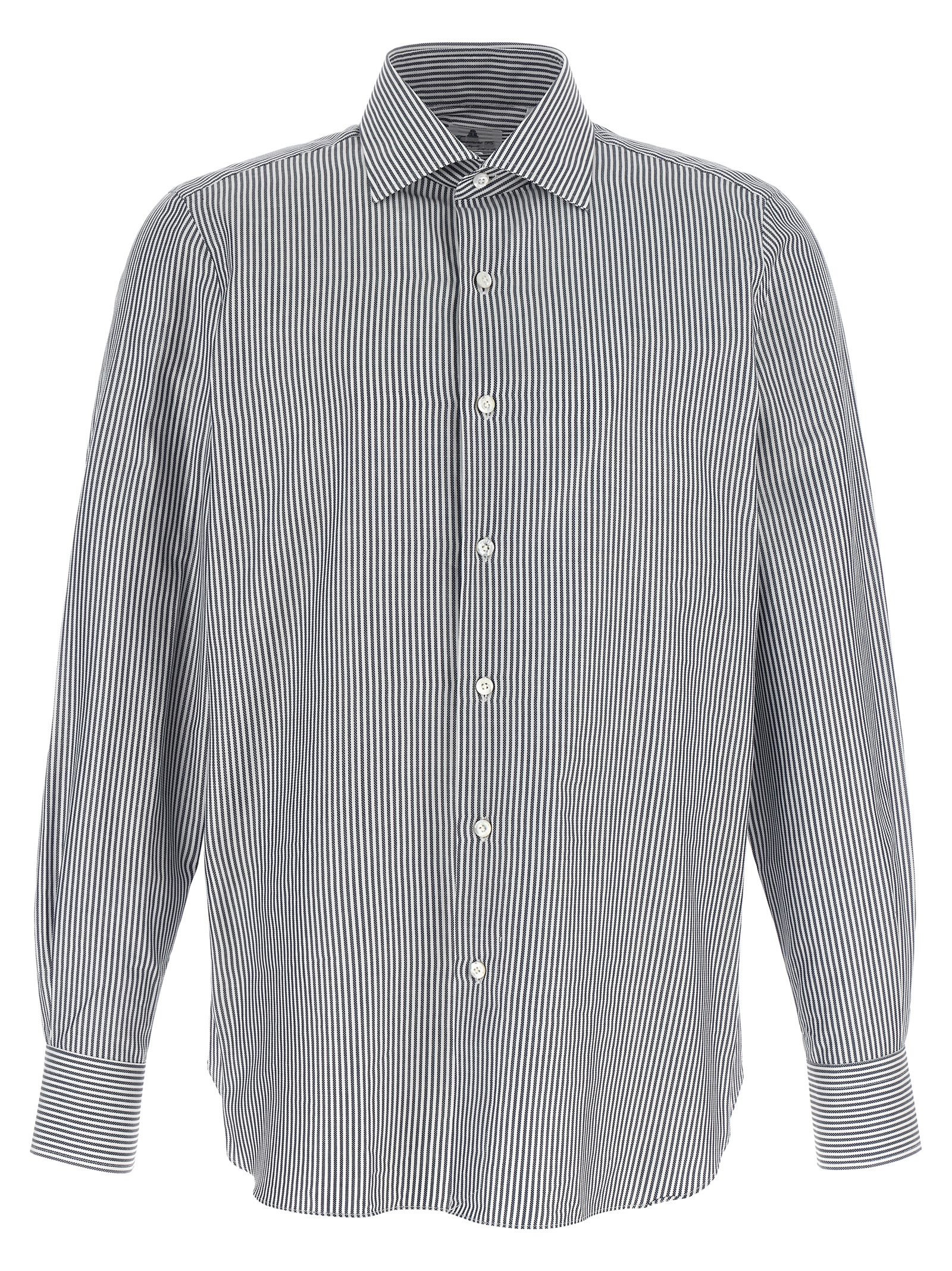 FINAMORE Striped Shirt