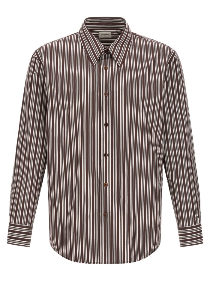 saint laurent striped shirt Saint Laurent Striped Shirt