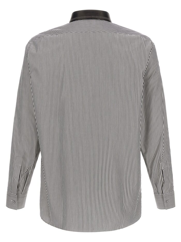 TOM FORD Striped Shirt With Detachable Collar
