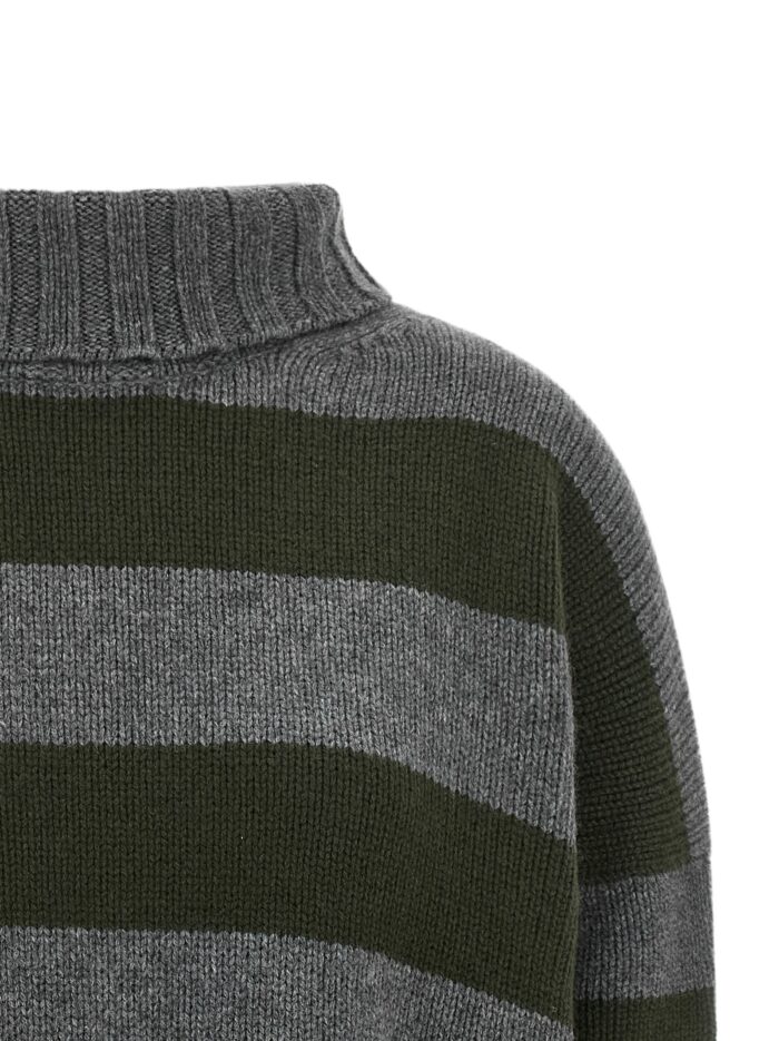 BE YOU Striped Sweater