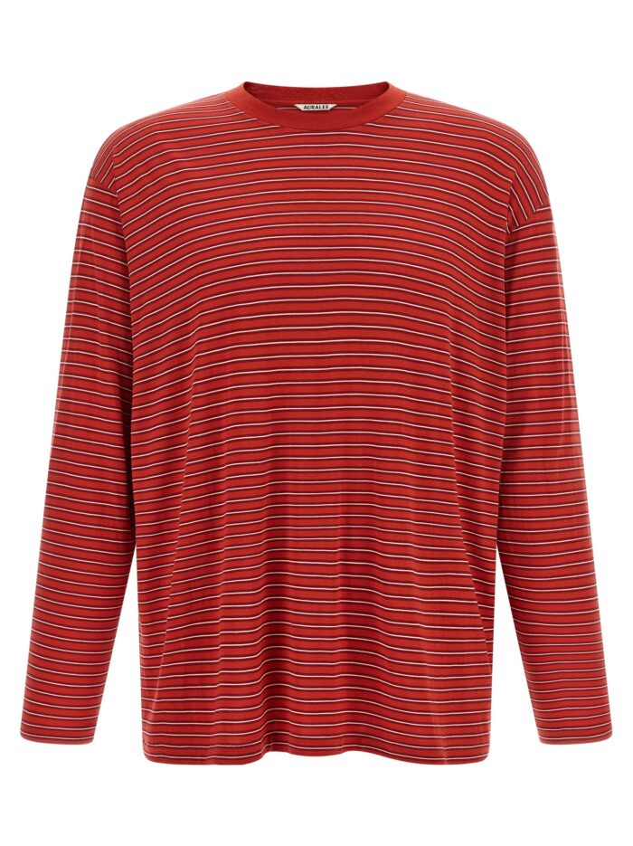 auralee striped sweater AURALEE Striped Sweater