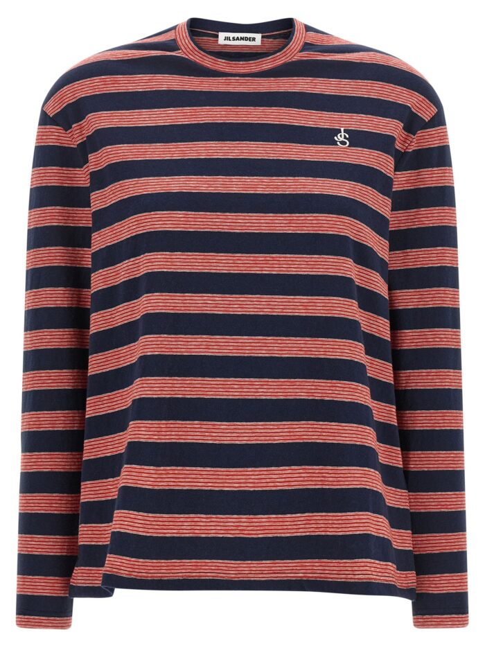 jil sander striped t shirt JIL SANDER Striped T-shirt
