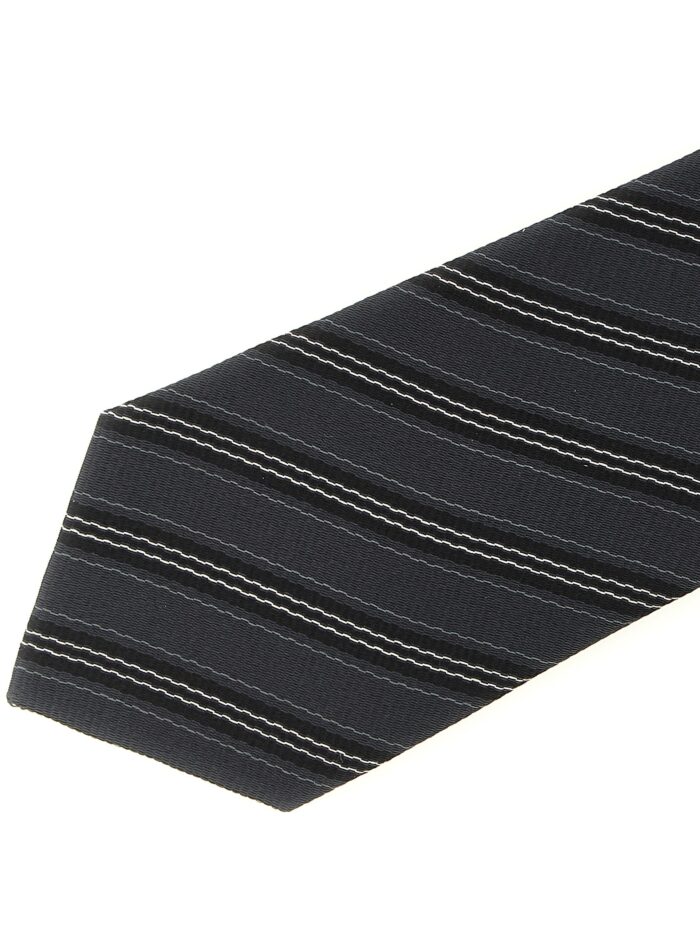 Saint Laurent Striped Tie