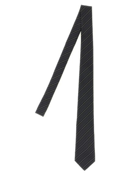 Saint Laurent Striped Tie