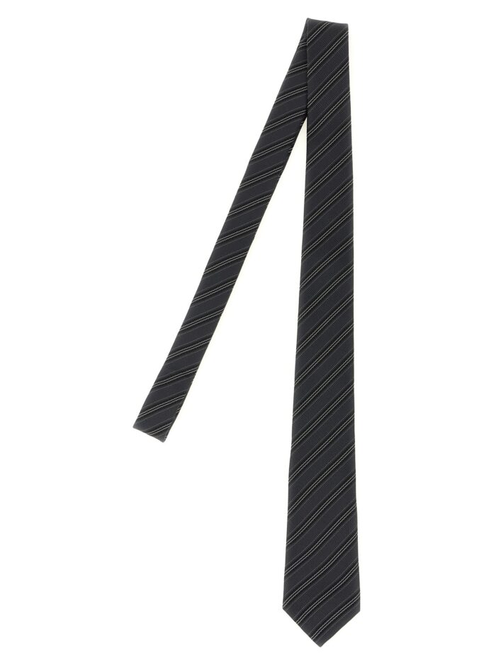 Saint Laurent Striped Tie
