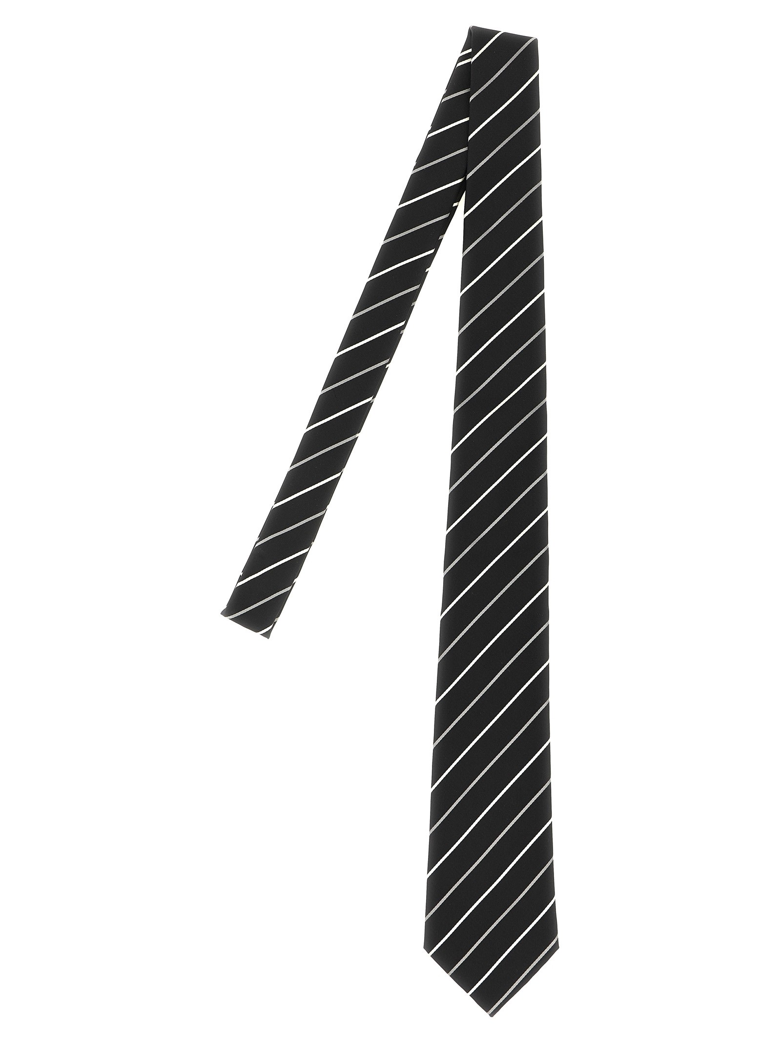 Saint Laurent Striped Tie