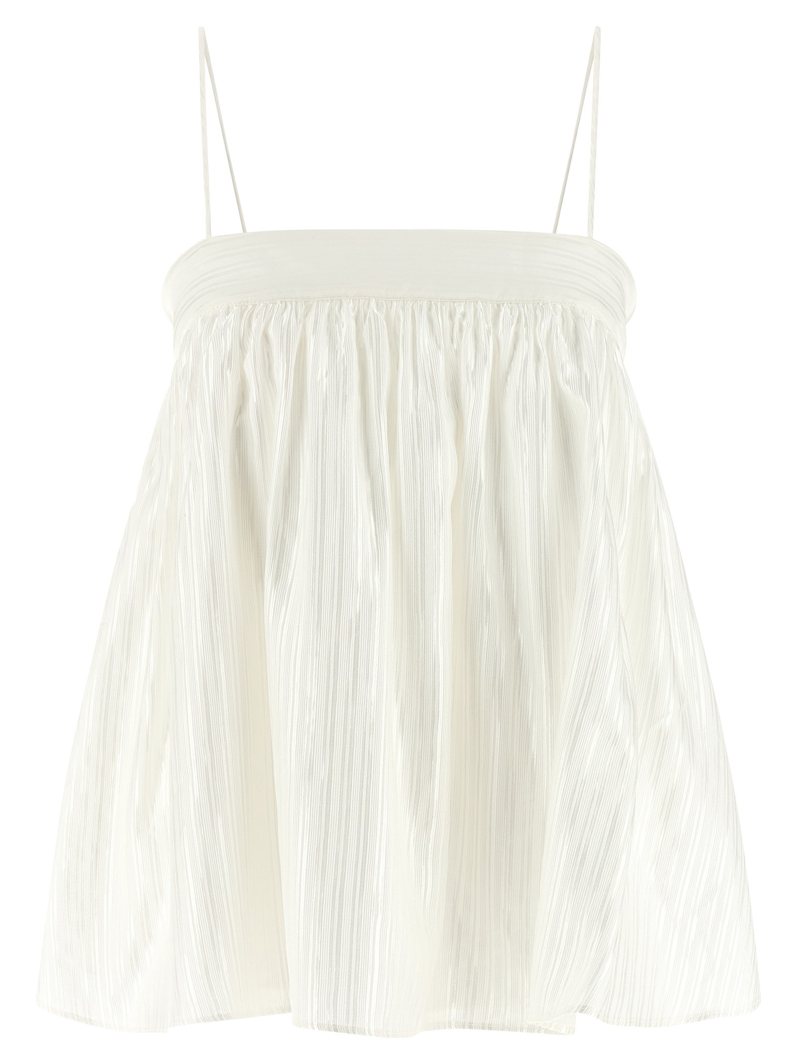 ROTATE BIRGER CHRISTENSEN Striped Viscose Top