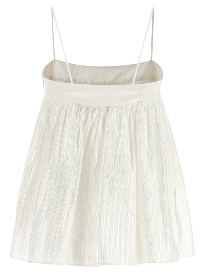 ROTATE BIRGER CHRISTENSEN Striped Viscose Top