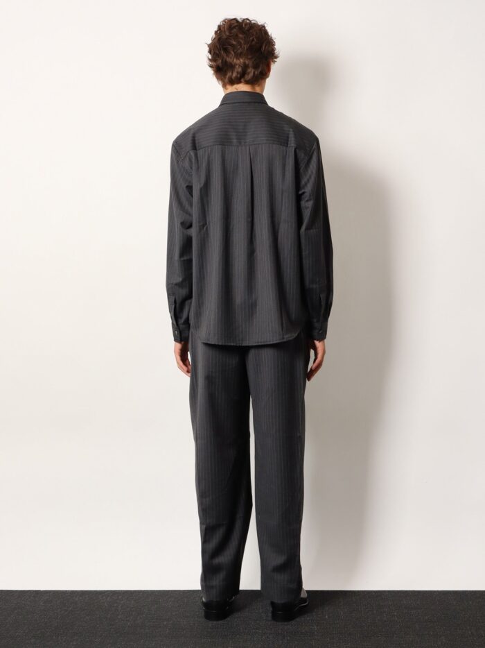 Tonywack Striped Wool Blend Shirt
