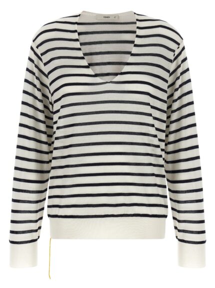 Fendi Striped Wool Sweater
