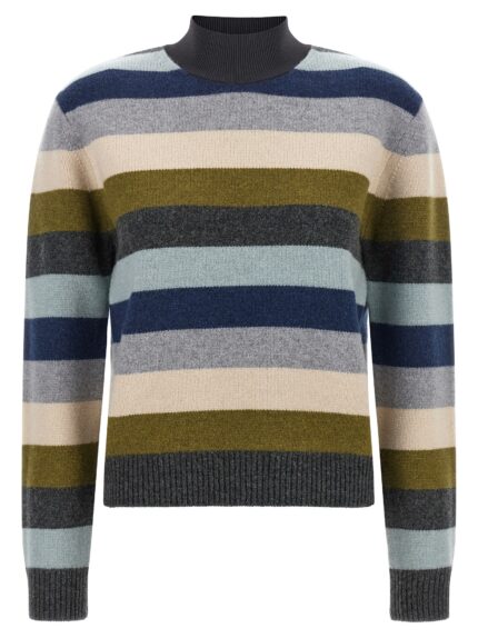 Tory Burch Striped Wool Sweater