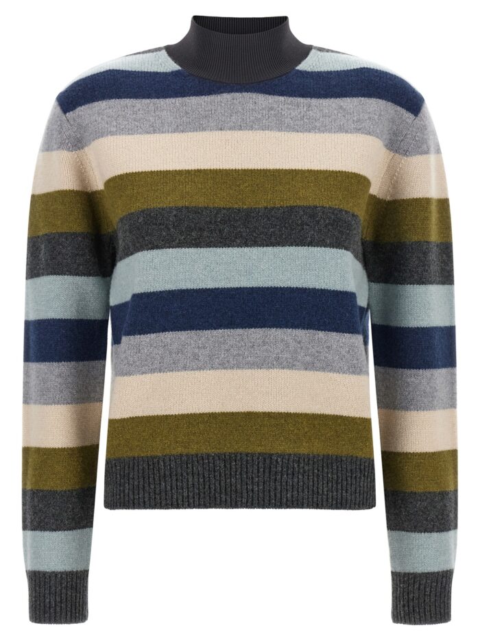 Tory Burch Striped Wool Sweater