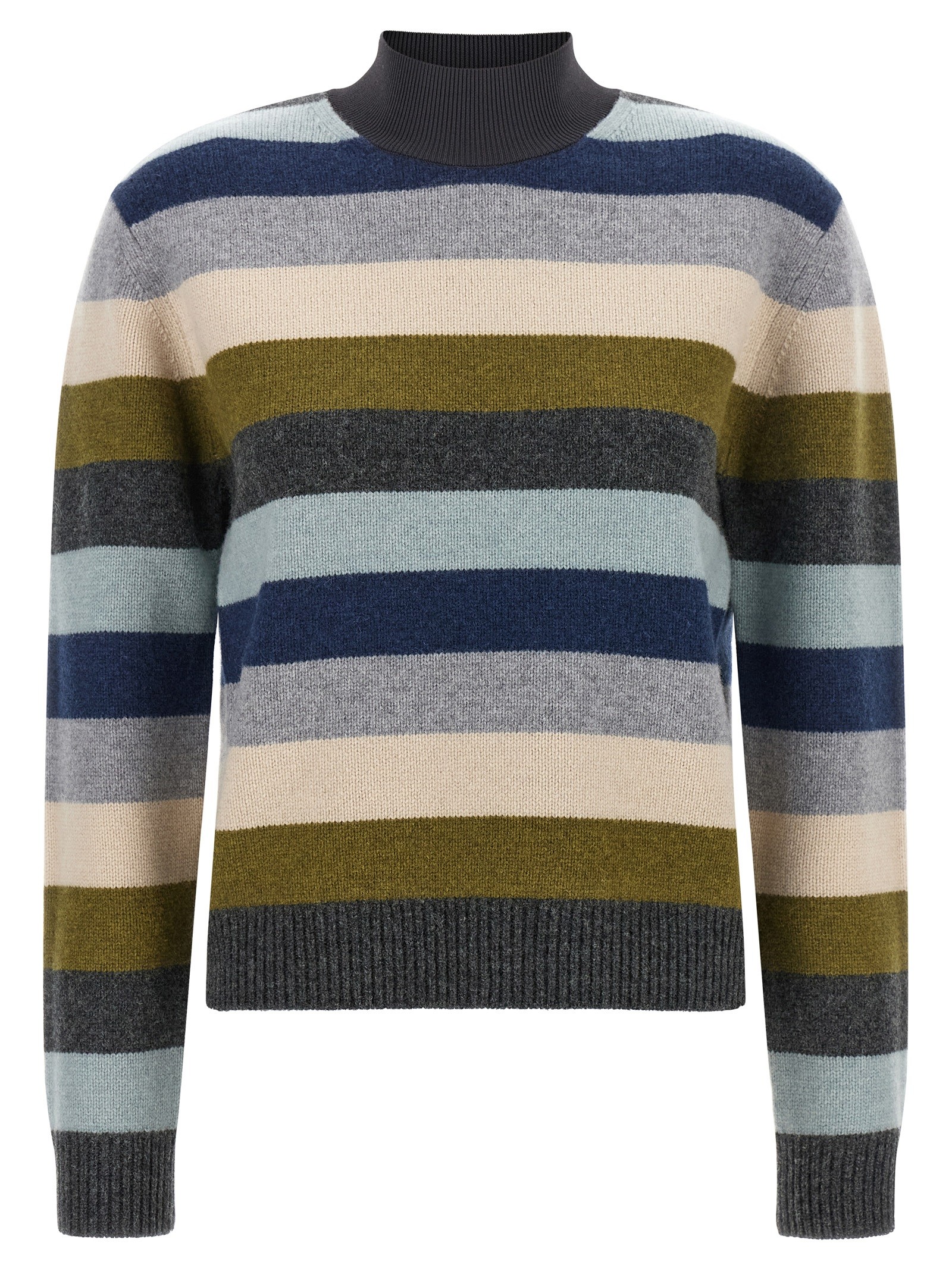 Tory Burch Striped Wool Sweater