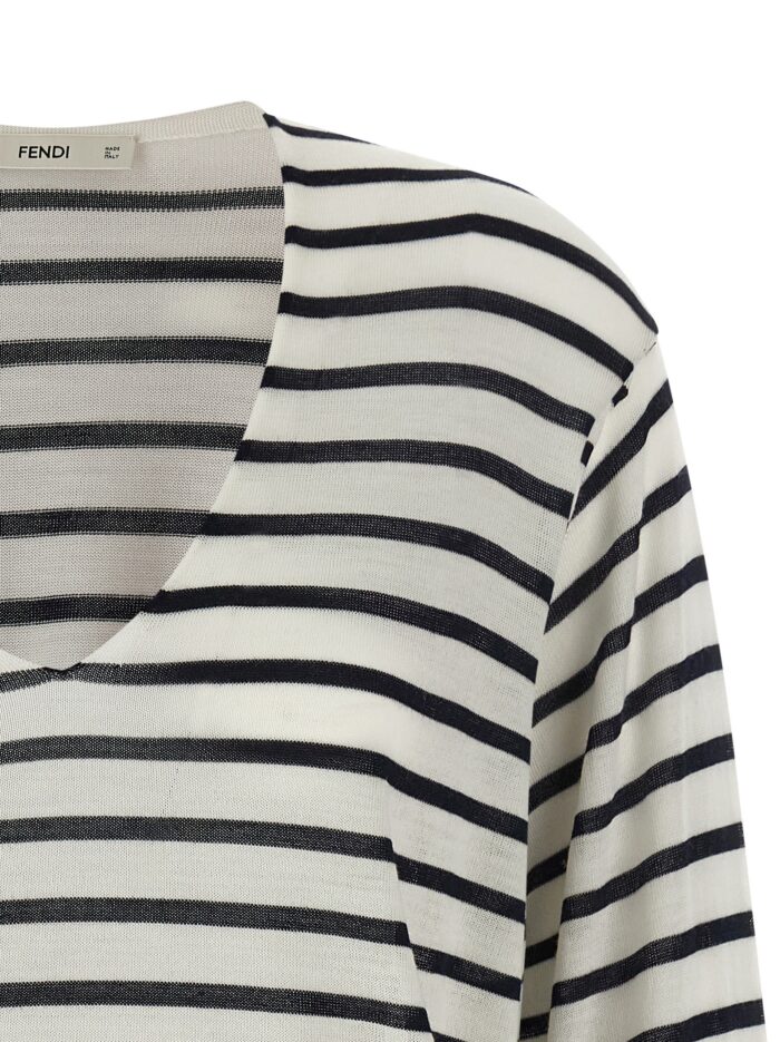 Fendi Striped Wool Sweater