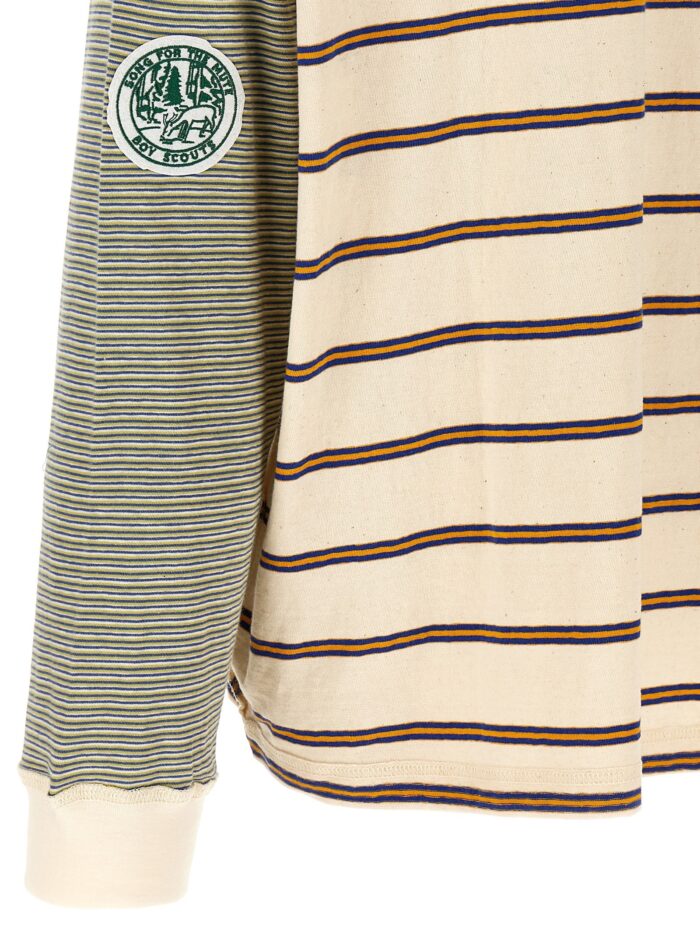 SONG FOR THE MUTE Stripes Rugby Shirt