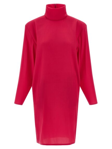 Saint Laurent Structured Shoulder Dress