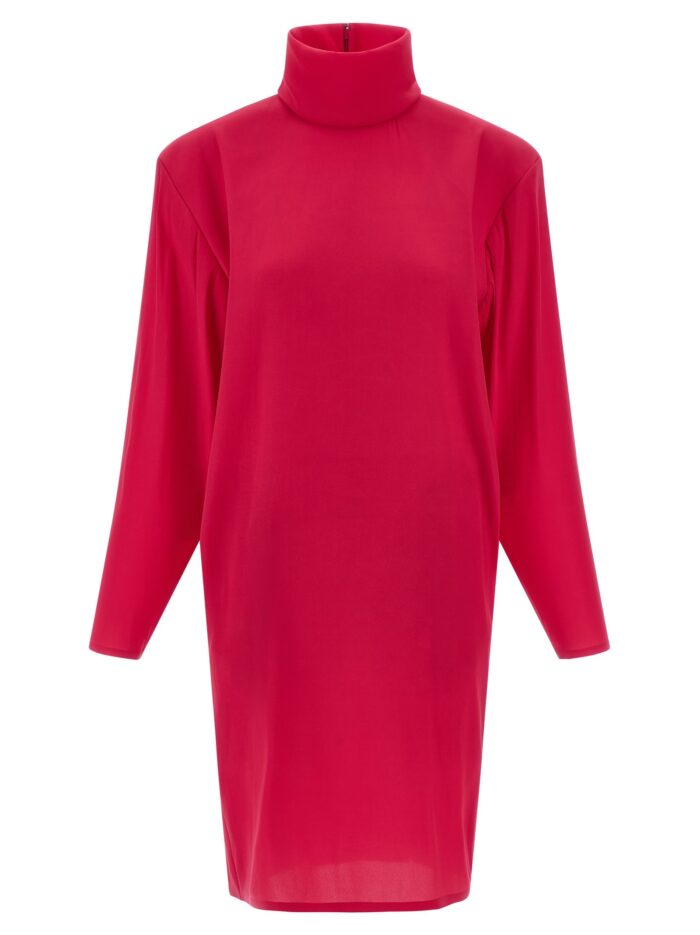 saint laurent structured shoulder dress Saint Laurent Structured Shoulder Dress
