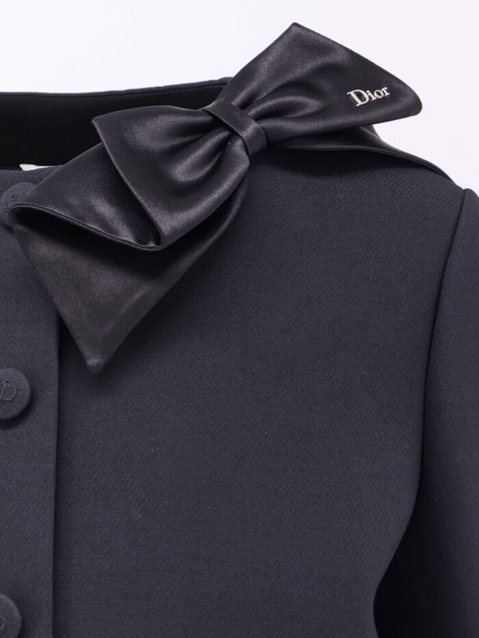 Dior Structured Wool And Silk Tailored Blazer