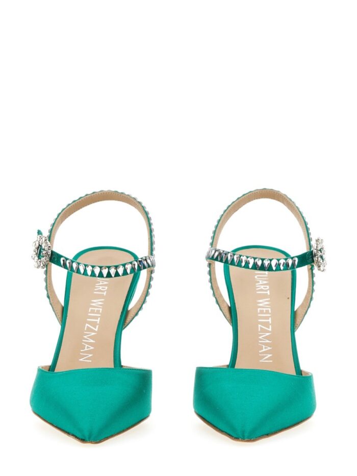 Stuart Weitzman GEMCUT 100 ANKLE STRAP PUMP