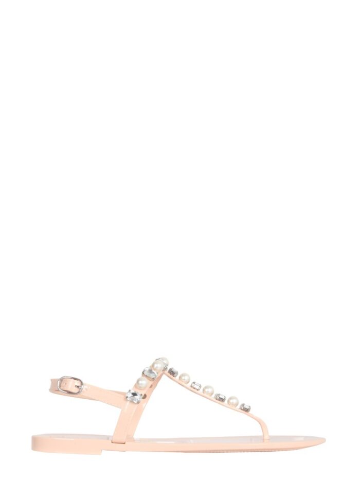 stuart weitzman goldie crystal jelly sandals Stuart Weitzman GOLDIE CRYSTAL JELLY SANDALS