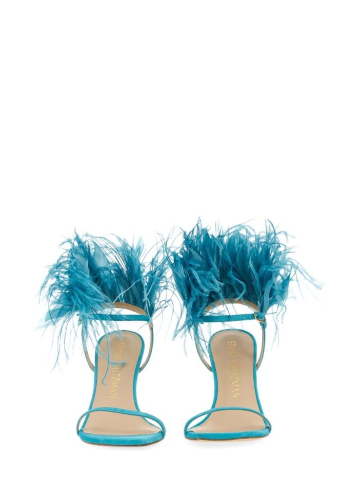 Stuart Weitzman SANDAL PLUME 100