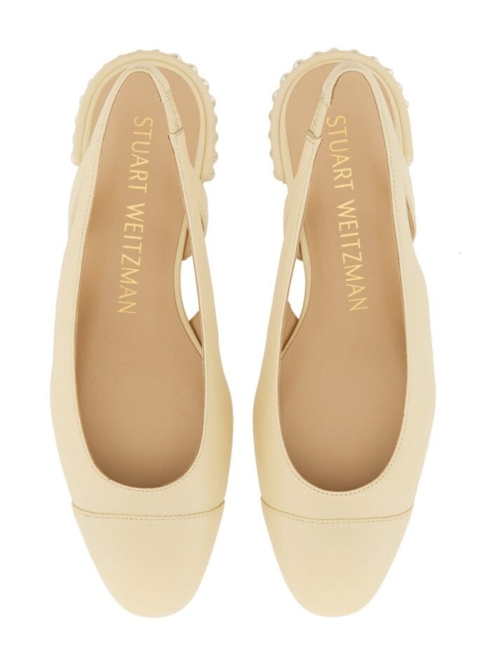 Stuart Weitzman SLINGBACK "EMILIA PEARLITA "