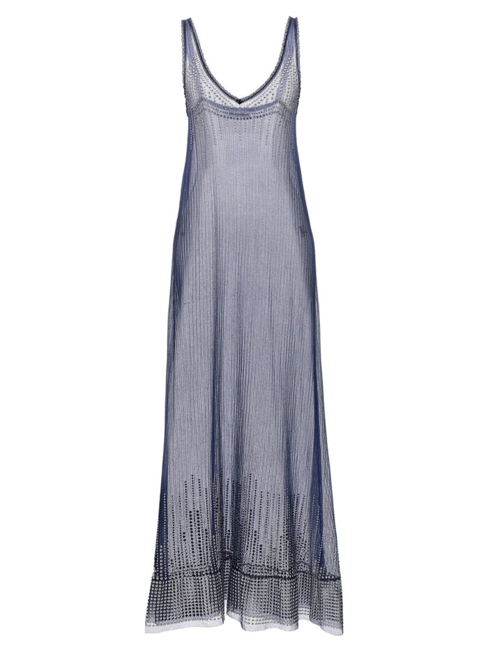 paco rabanne studded mesh dress Paco Rabanne Studded Mesh Dress