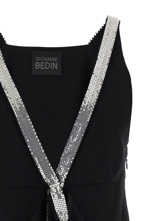 GIOVANNI BEDIN Studded Ribbon Dress